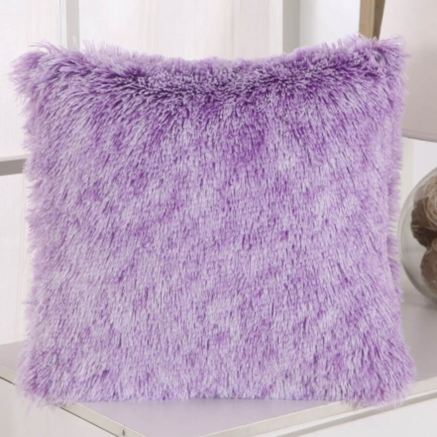 

Lovely Chic Purple Decorative Pillow Case