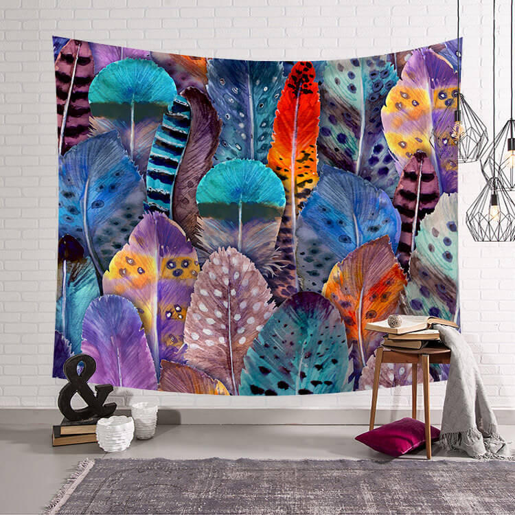 

Lovely Stylish Print Multicolor Decorative Wall Cloth, Multi