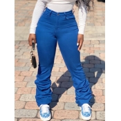 Lovely Stylish Heap Blue Pants