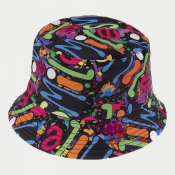 Lovely Stylish Print Multicolor Hat