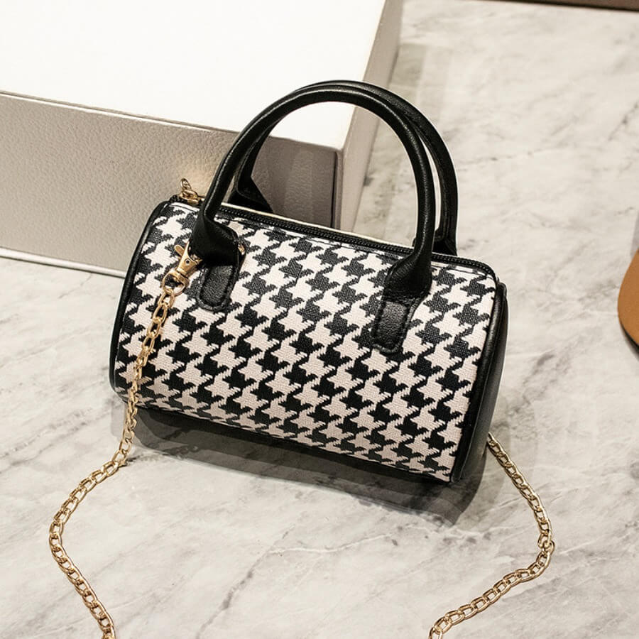 

Lovely Casual Print Black Crossbody Bag