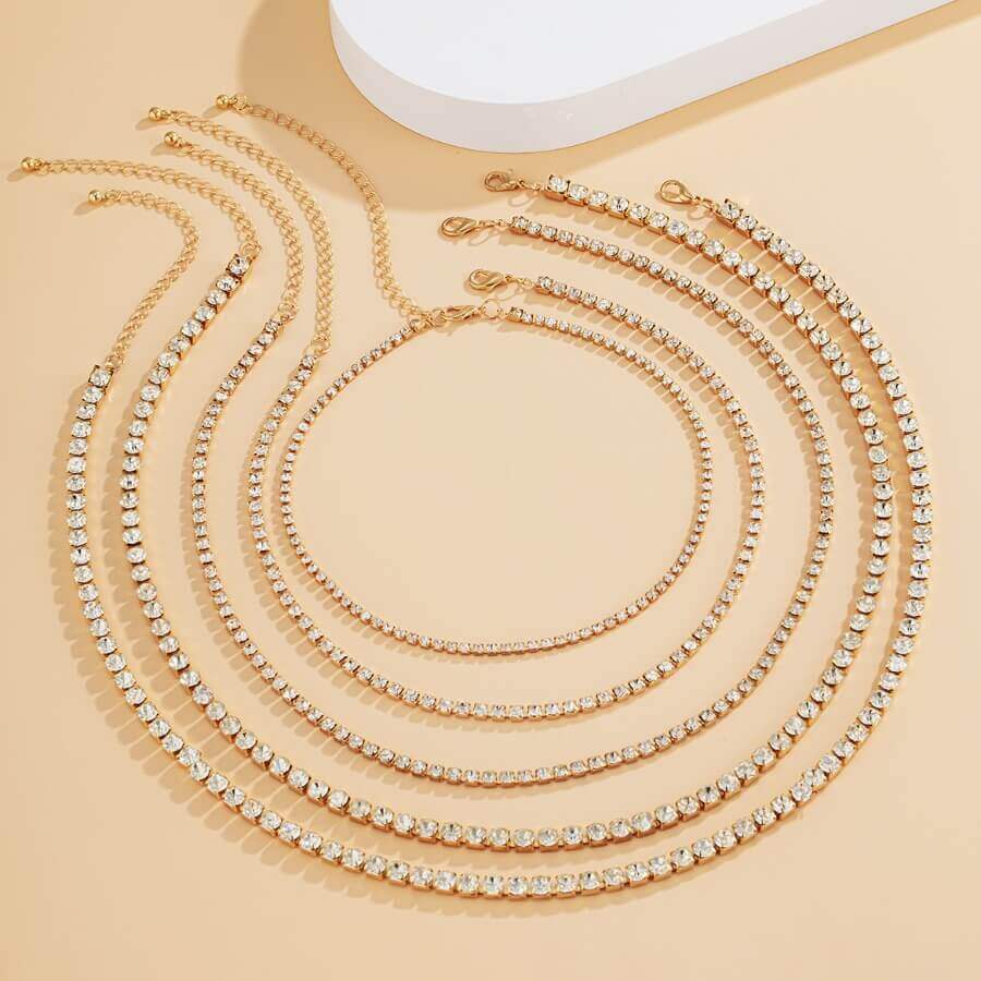 

Lovely Casual Tassel Design Gold Necklace