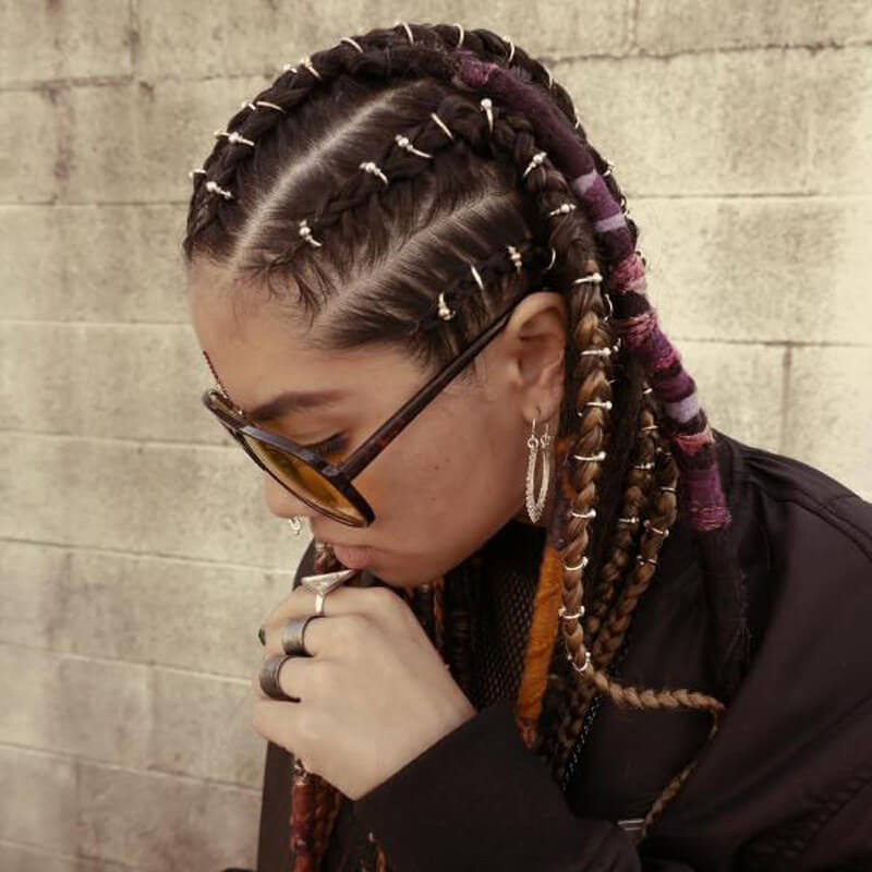 

Lovely Street 5-piece Gold Hairpin