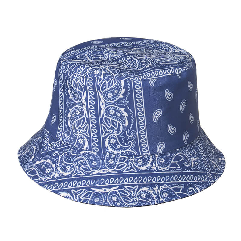 lovely stylish print blue hat_hats_accessories_lovelywholesale