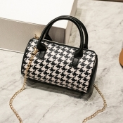 Lovely Casual Print Black Crossbody Bag