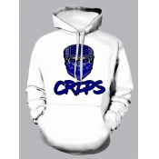 LW Men Masked Face Kangaroo Pocket Hoodie