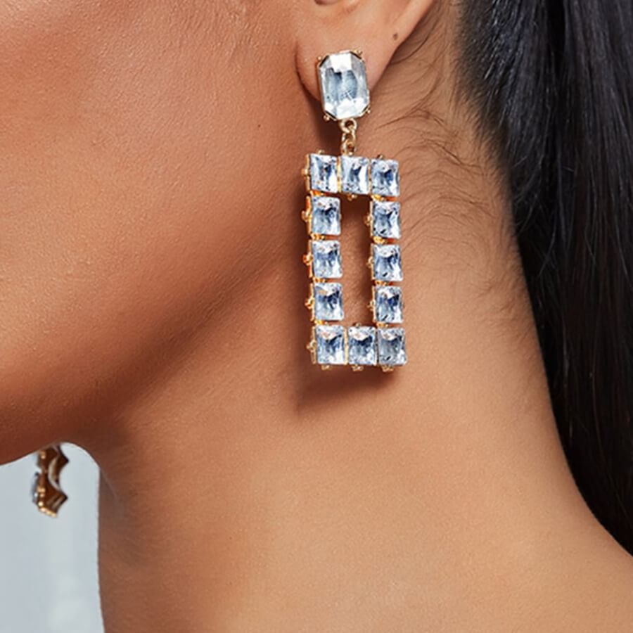 

Lovely Casual Hollow-out Gold Earring