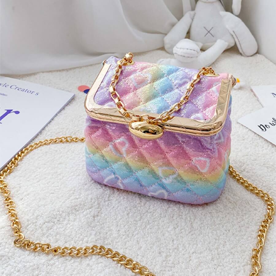 

Lovely Chic Tie-dye Pink Crossbody Bag