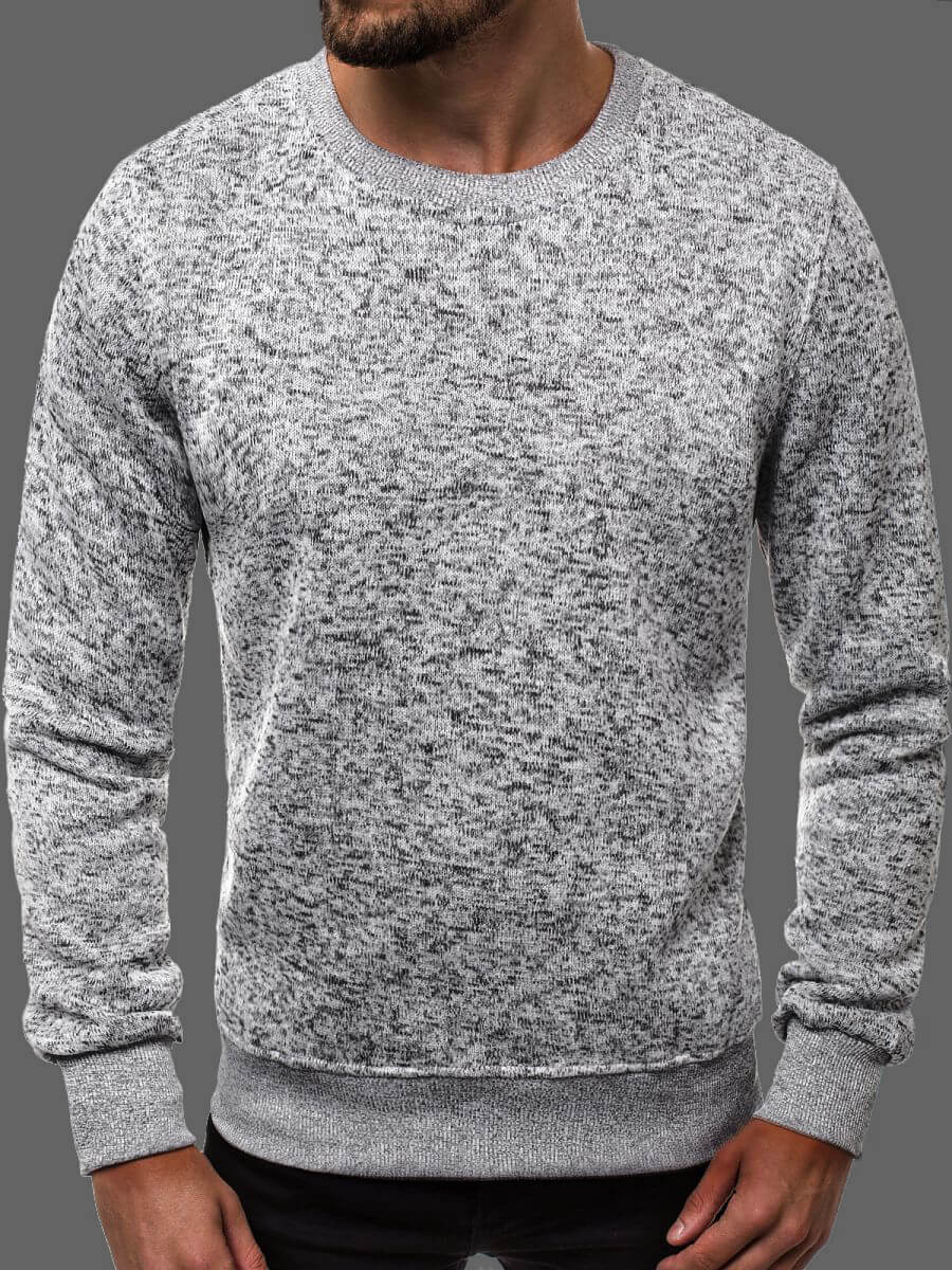 

Lovely Casual O Neck Light Grey Men Hoodie