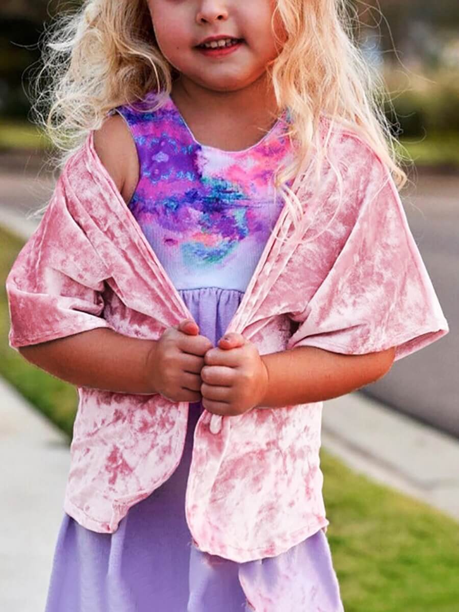 

Lovely Sweet Elastic Loose Pink Girl Coat