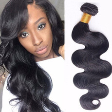 

Lovely Stylish Body Wavy Black Wig