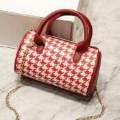 Lovely Casual Print Red Crossbody Bag