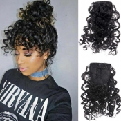 Lovely Stylish Curly Black Wig