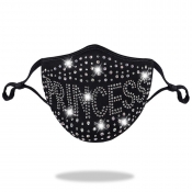 Lovely Chic Sequined Pearl Decoration Silver Face 