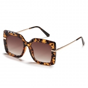 Lovely Casual Camo Brown Sunglasses