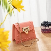 Lovely Chic Metal Accessories Decoration Pink Cros