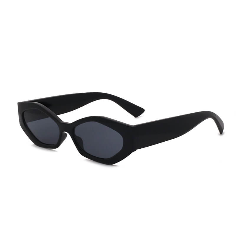 

Lovely Chic Asymmetrical Patchwork Black Sunglasses