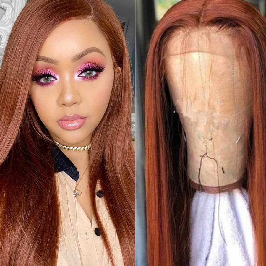 

Lovely Casual High-temperature Resistance Red Wig