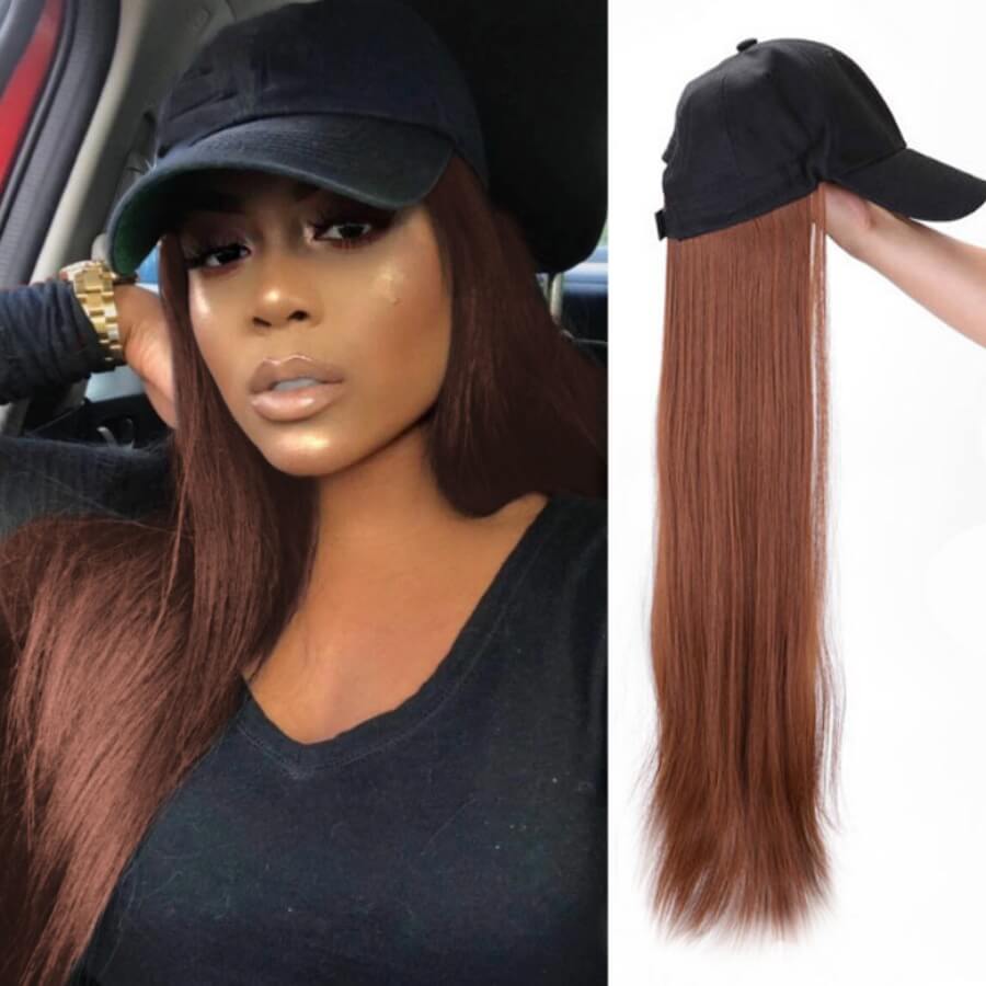 

Lovely Street Long Light Camel Wig (With Cap