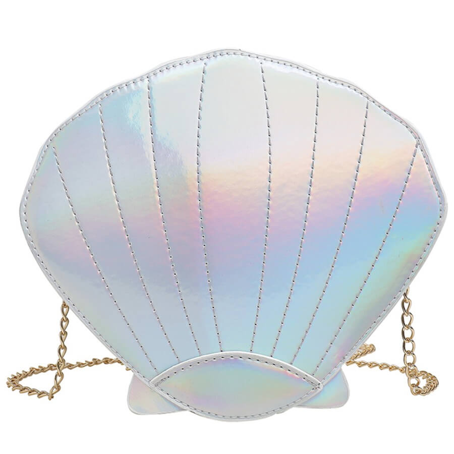 

Lovely Street Chain Strap Silver Crossbody Bag