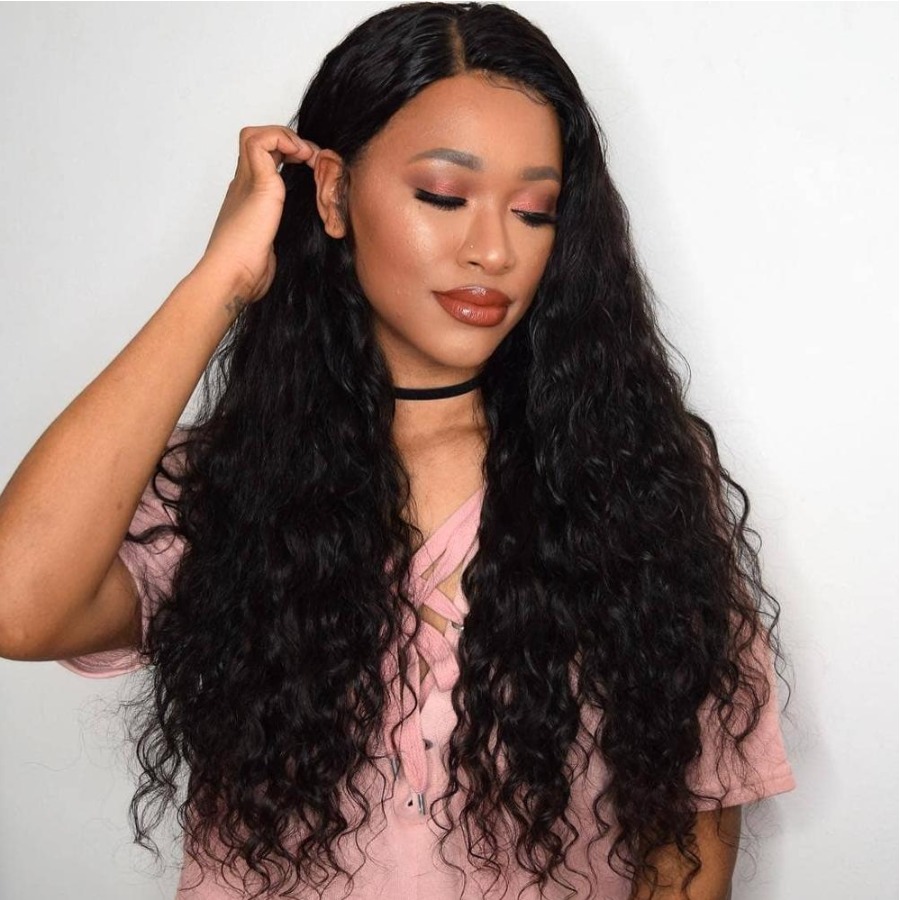 

Lovely Sweet High-temperature Resistance Black Wig