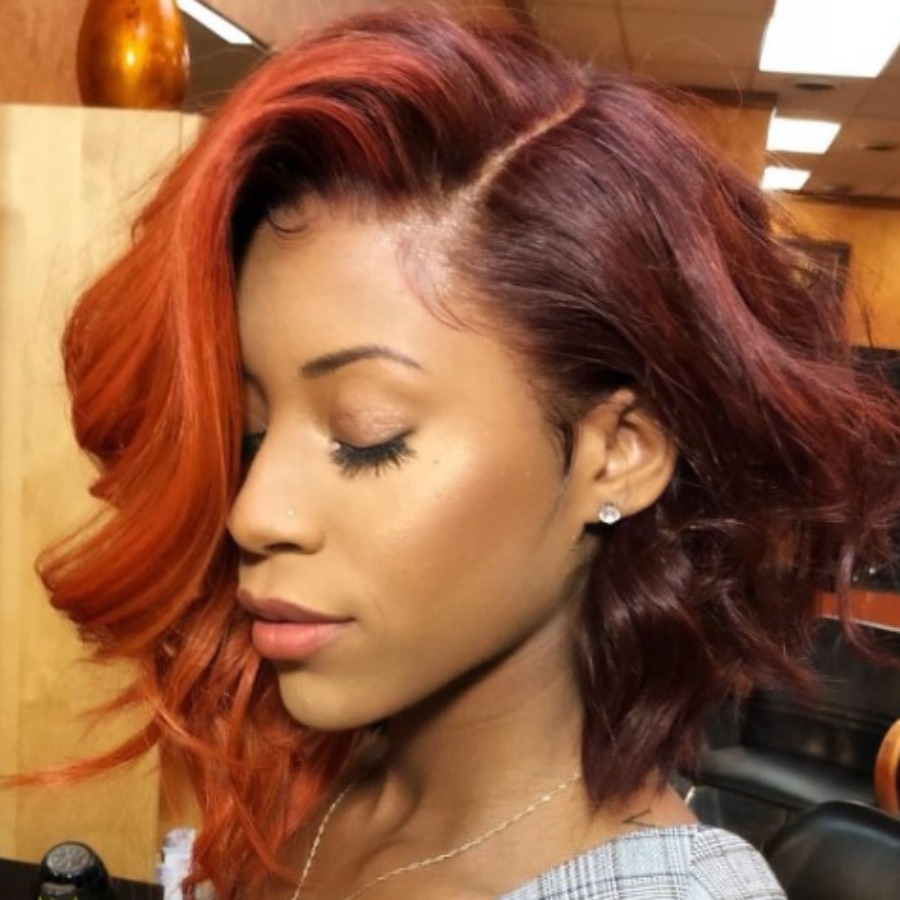 

Lovely Casual Gradient High-temperature Resistance Wig
