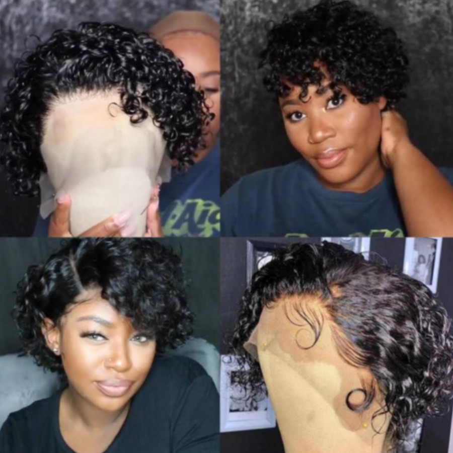 

Lovely Casual Curly Black Wig