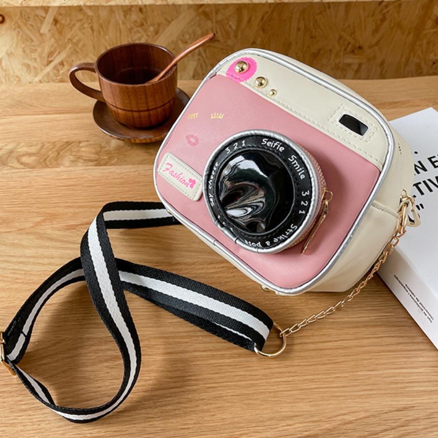 

Lovely Casual Radio Design Pink Crossbody Bags
