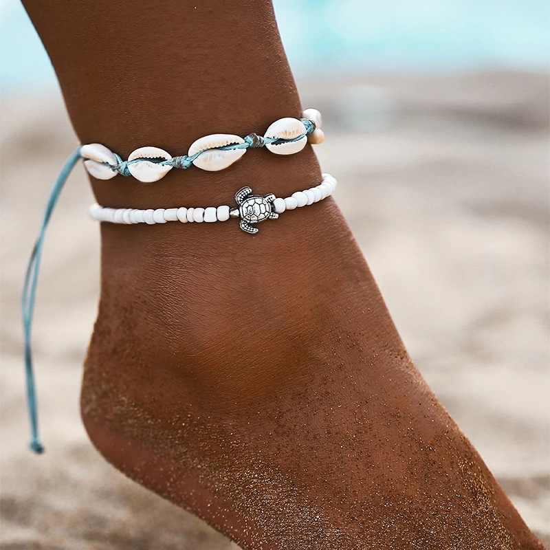 

Lovely Casual Shell White Body Chain