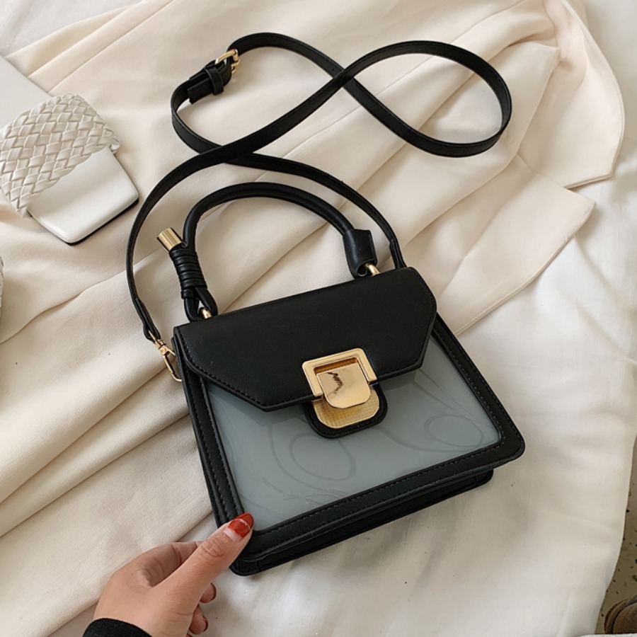 

Lovely Casual Metal Accessories Decoration Black Crossbody Bags