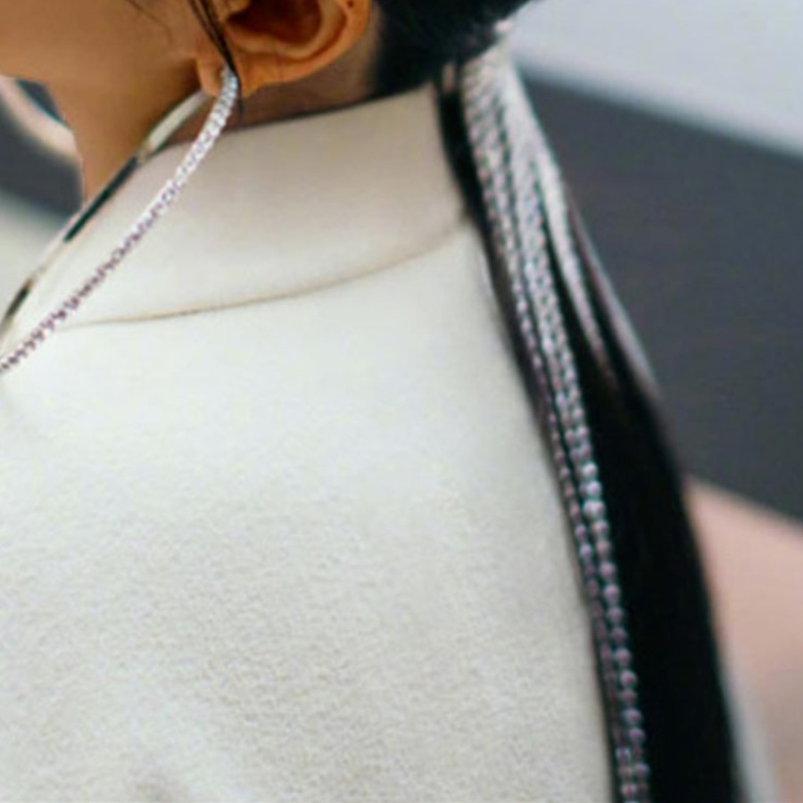 

Lovely Street Sequined Silver Hairpin