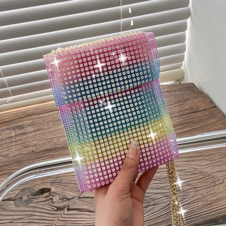 

Lovely Street Sequined Multicolor Crossbody Bags, Multi