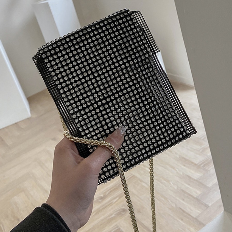 

Lovely Street Sequined Black Crossbody Bags