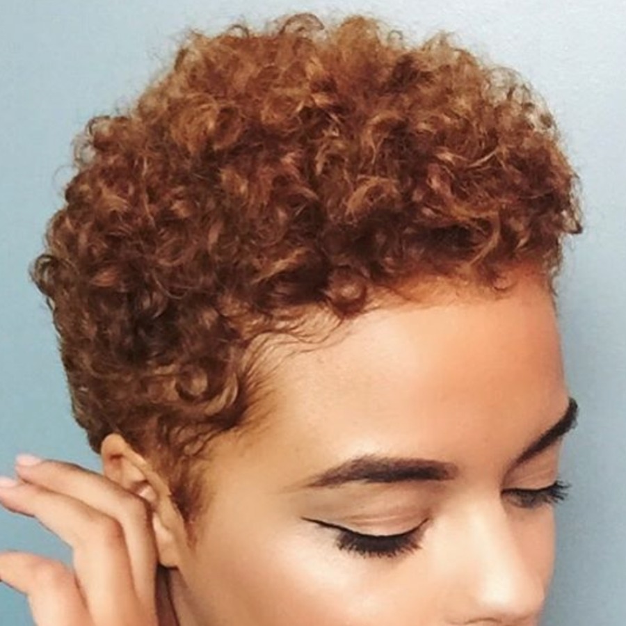 

Lovely Casual Curly Brown Wig