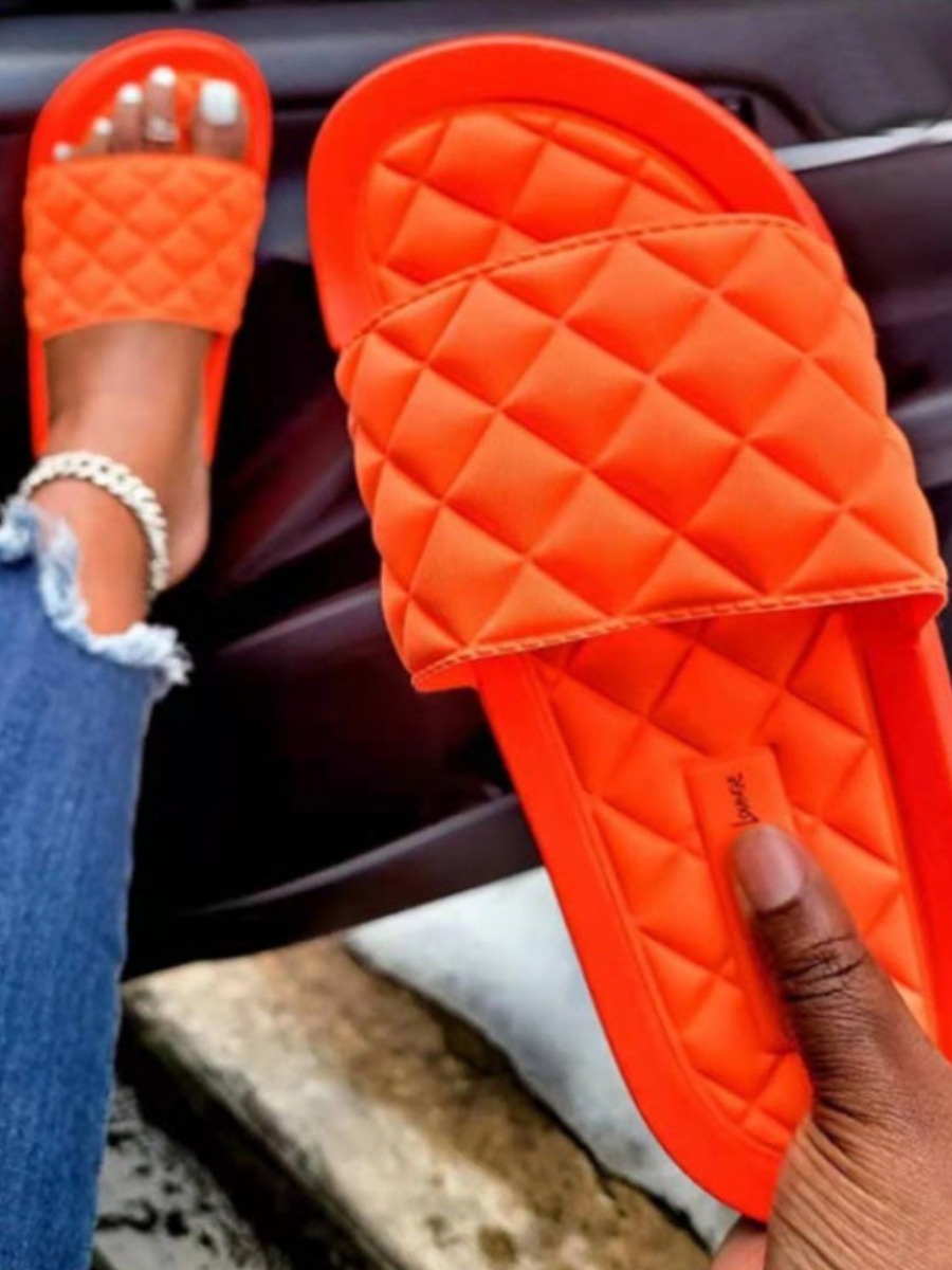 

LW Casual Quilted Slide Jacinth Slippers
