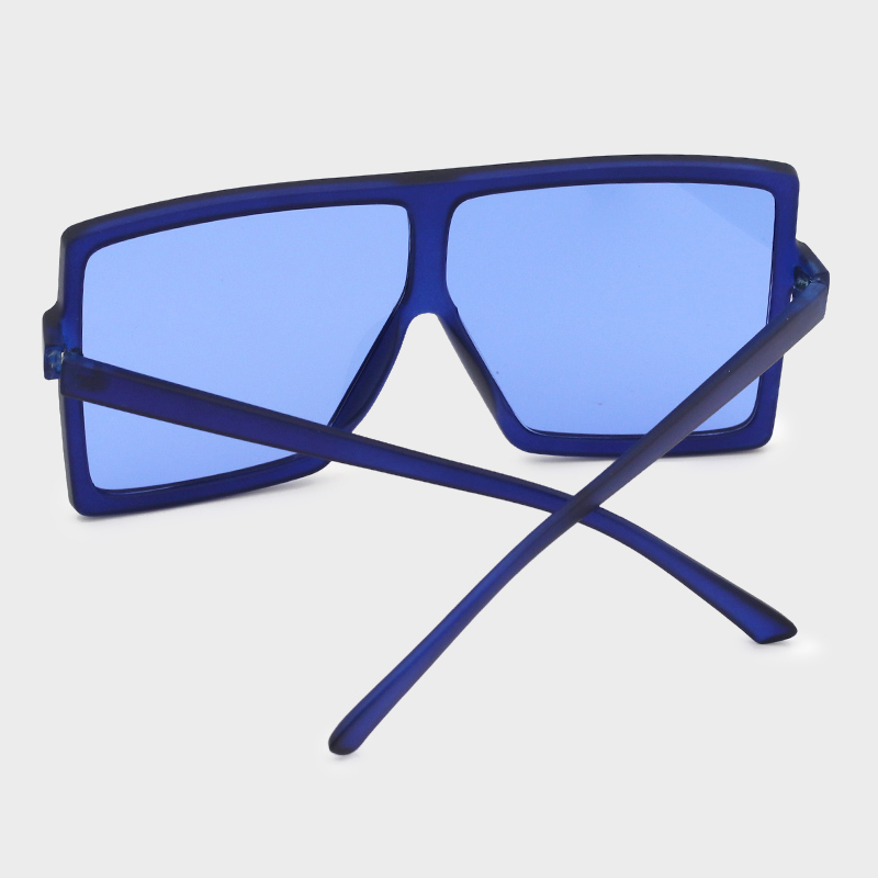 Lovely Street Reguar Frame Blue Sunglasses