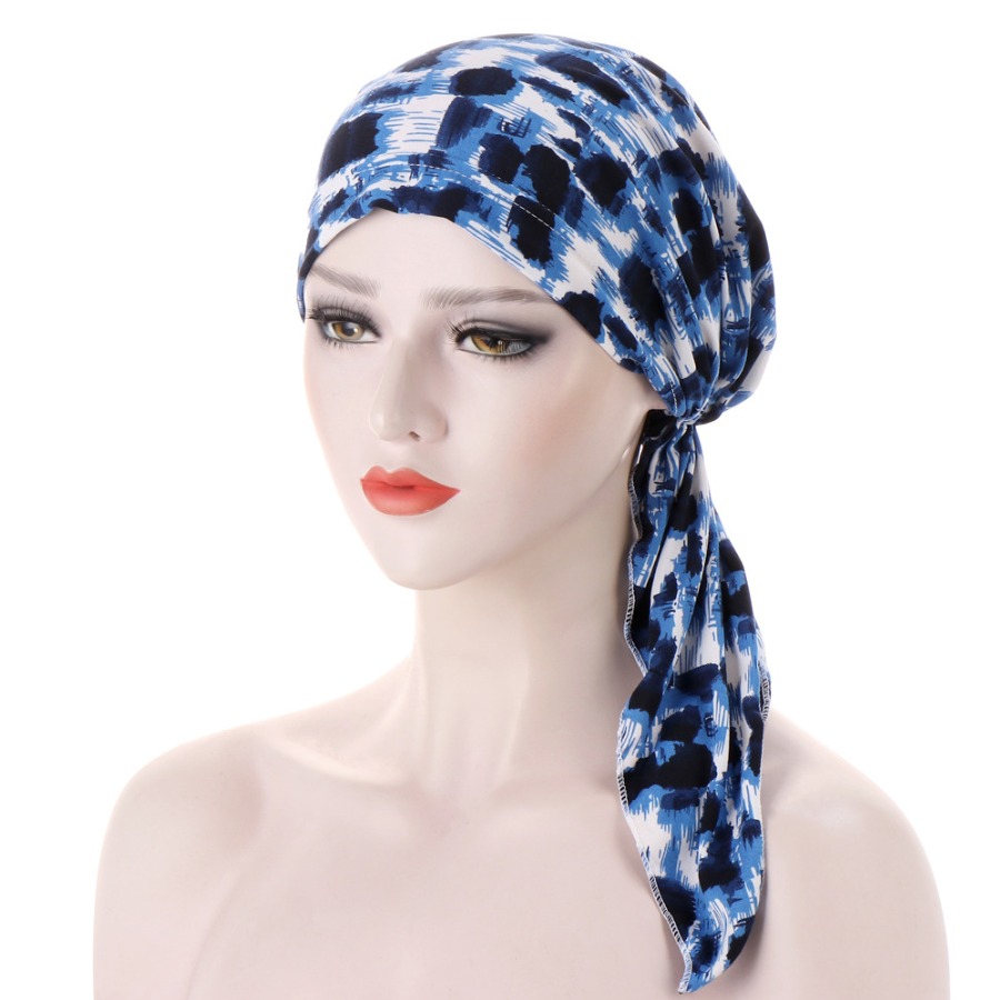 

LW Casual Leopard Print Blue Hat