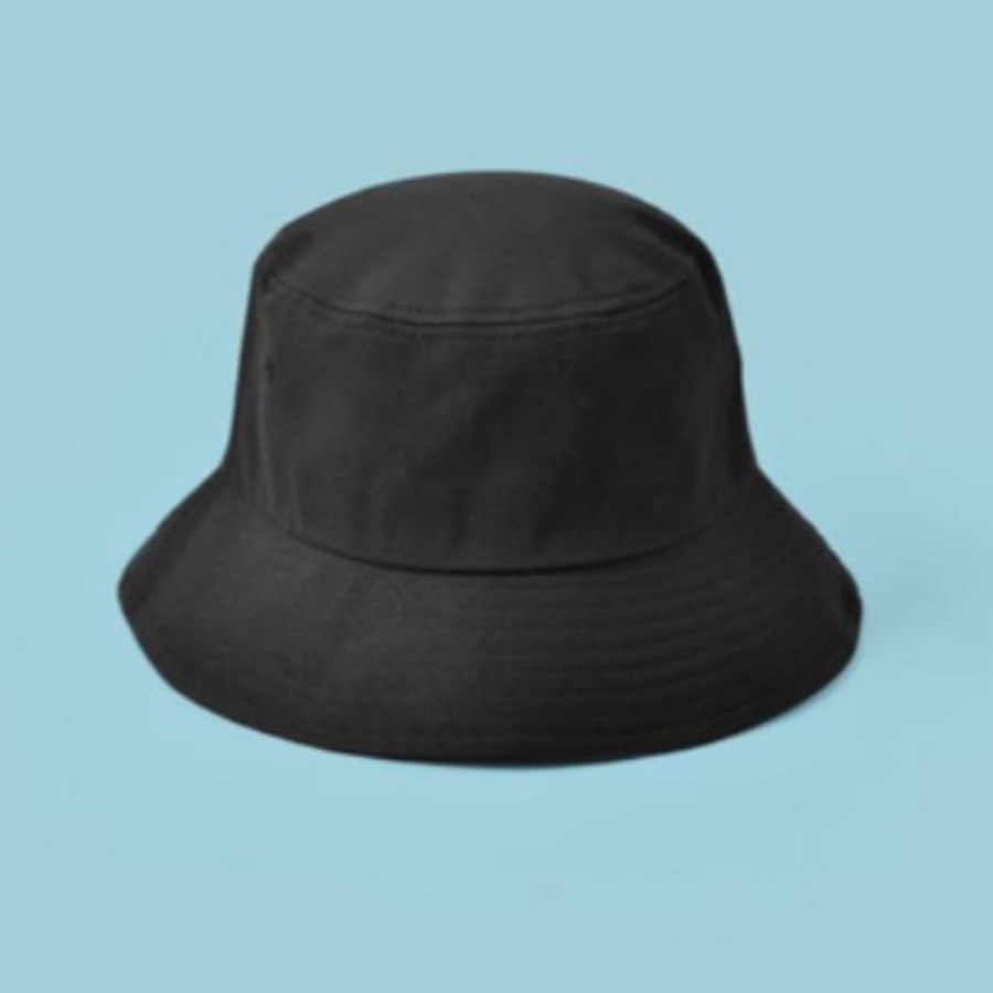 LW BASIC Casual Sun Shade Black Hat