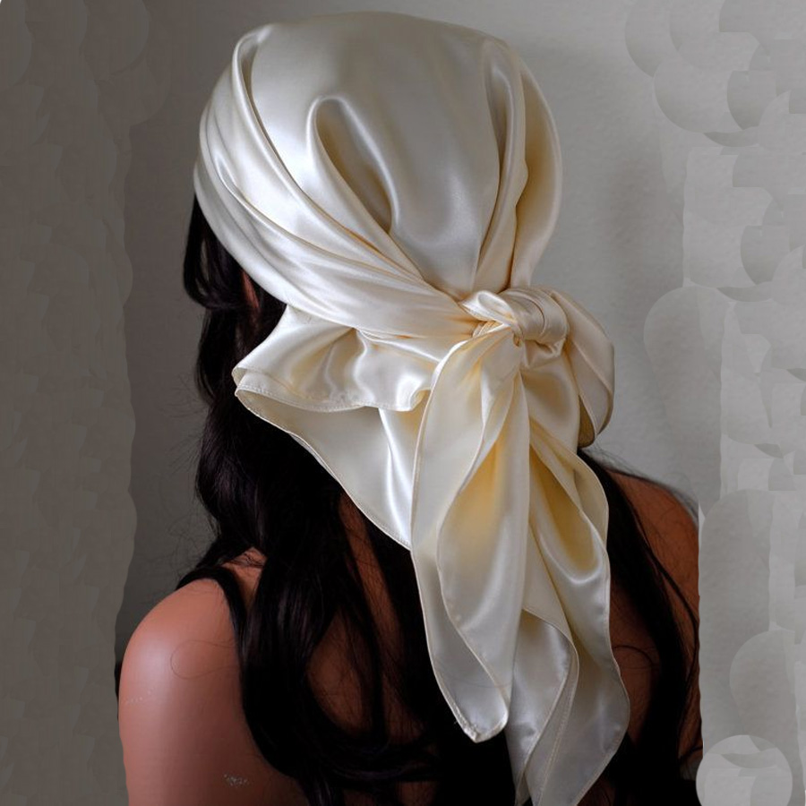 

LW Large Square Headband, Beige