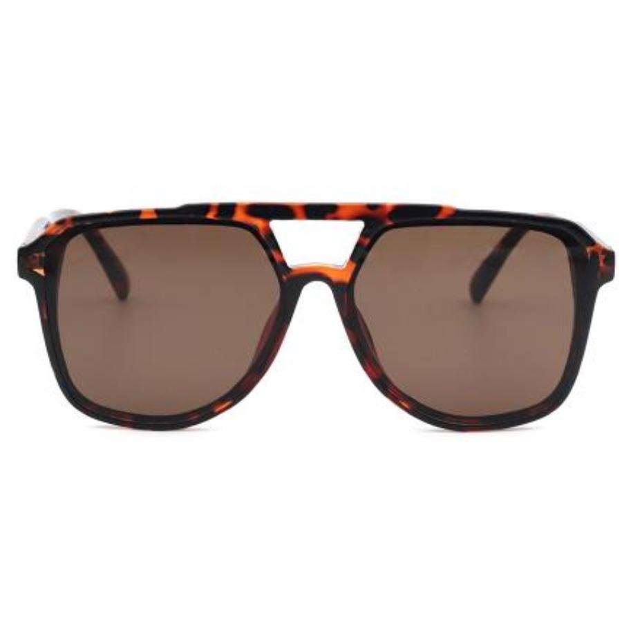 

Lovely Leopard Print Wide Frame Sunglasses