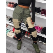 LW Pocket Design Drawstring Pants