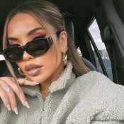 LW Oval Frame Sunglasses