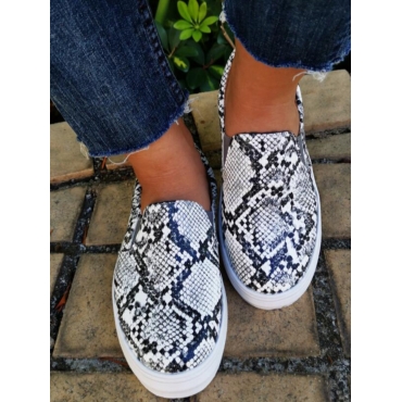 

LW Cobra Print Slip On Flats