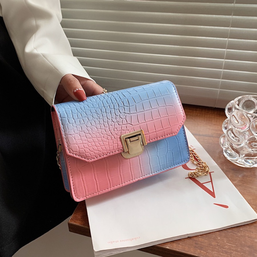 

LW Embossed Gradient Crossbody Bag