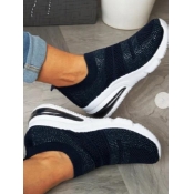 LW Patchwork Breathable Chunky Sneakers