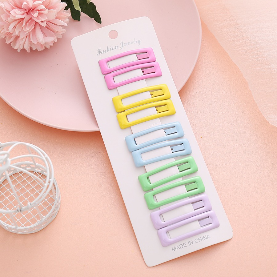 

LW 10-piece Pure Color Hairpin, Multi