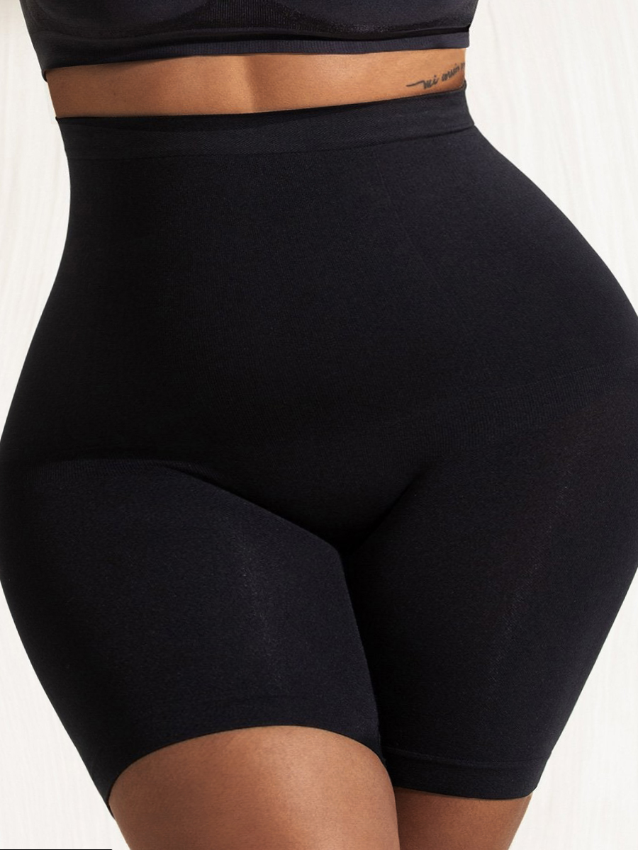 LovelyWholesale BASICS Plus Size Shapewear Shorts All Seasons Sporty Basic Spring Summer 2024