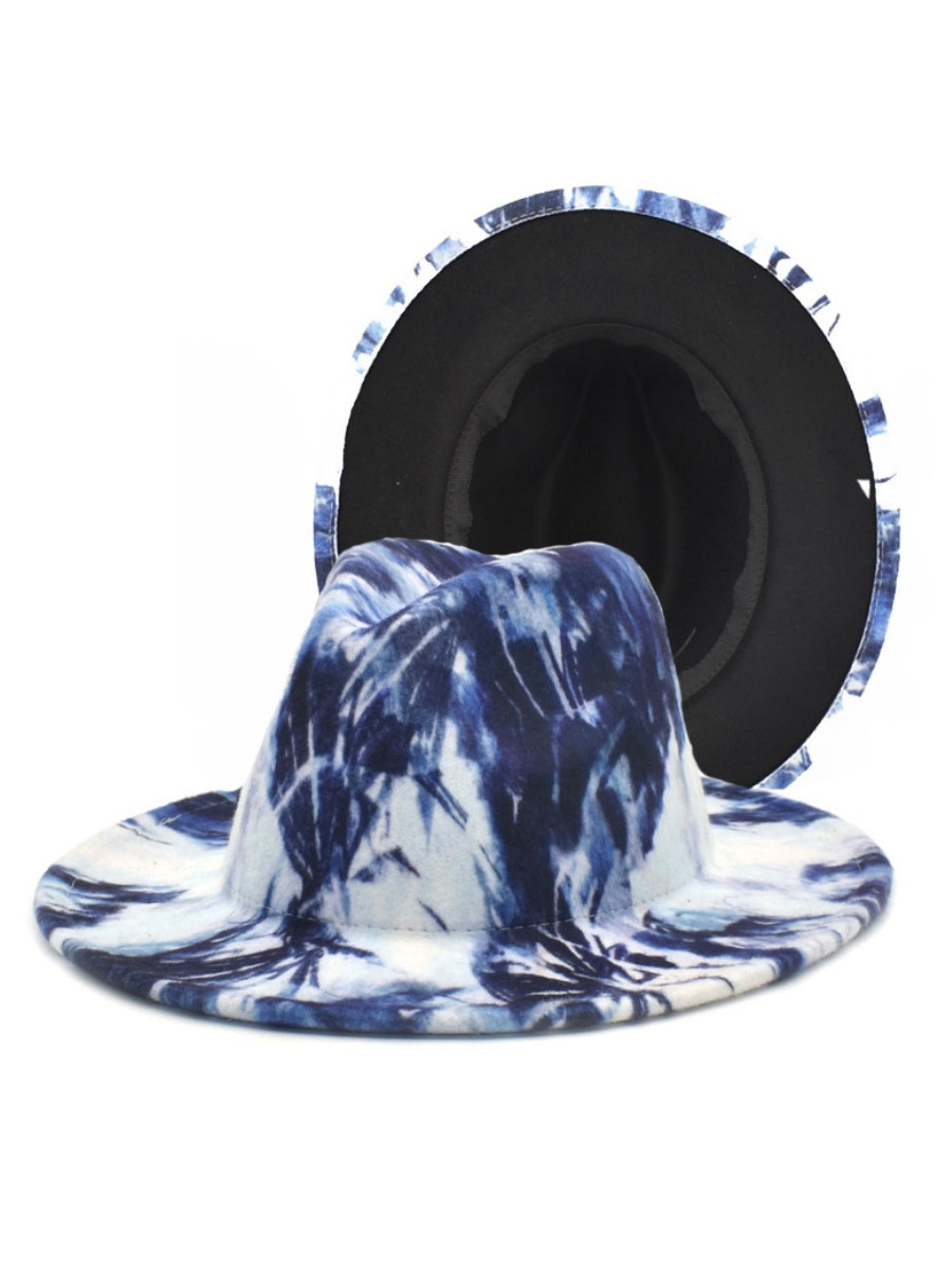 LW Tie-dye Retro Jazz Hat
