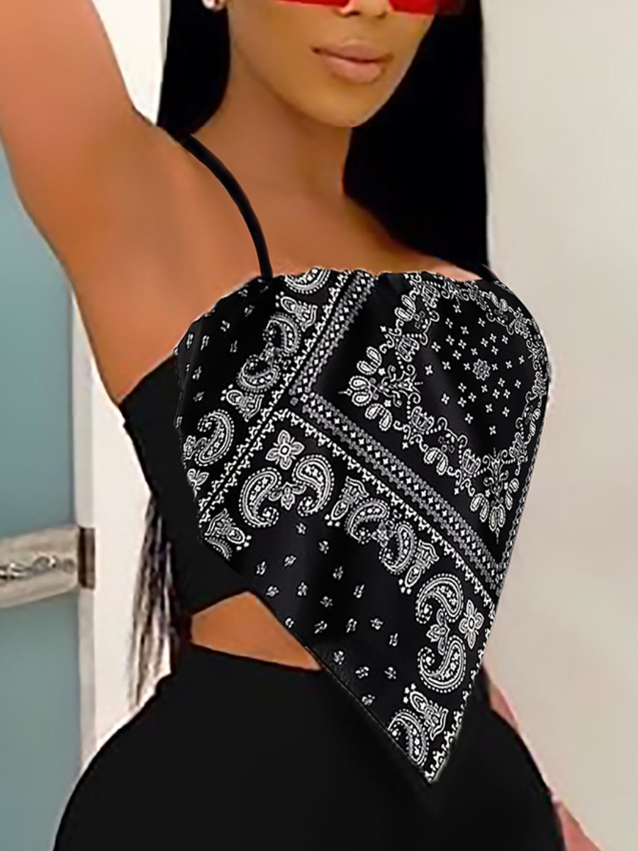 LW SXY Cashew Print Camisole