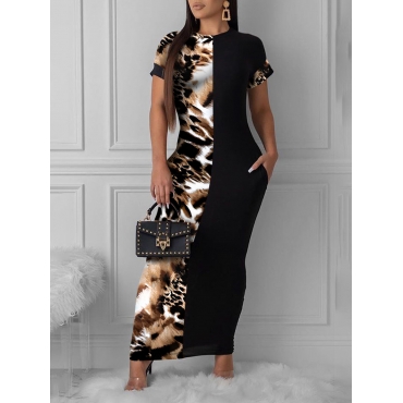 

LW Leopard Print Bodycon Dress